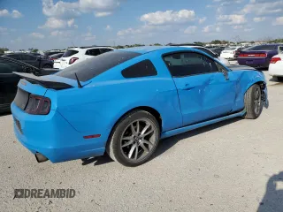 2013 Ford Mustang V6 with VIN 1ZVBP8AMXD5251330, listed as a Copart auction lot 74309314 with 188,959 mi miles and Salvage Title. Bid and sale history available at carsss.com. Image 3.