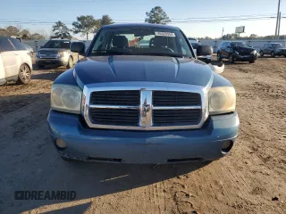 2006 Dodge Dakota SLT with VIN 1D7HW48NX6S503384, listed as a Copart auction lot 46328955 with 89,505 mi miles and Salvage Title. Bid and sale history available at carsss.com. Image 5.