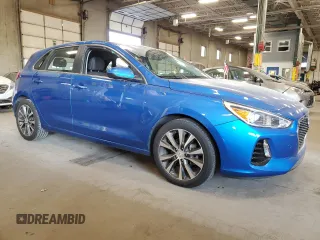 2018 Hyundai Elantra GT with VIN KMHH35LE4JU027531, listed as a Copart auction lot 73922714 with 98,861 mi miles and Salvage Title. Bid and sale history available at carsss.com. Image 4.
