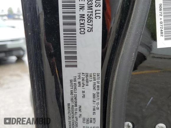 2021 Jeep Compass 80th Anniversary с VIN 3C4NJDEB3MT565775, выставлен на аукционе Copart как лот 58714665 с пробегом Не указан миль и Чистый • Clean title. История ставок и продаж доступна на DreamBid. Изображение 13.