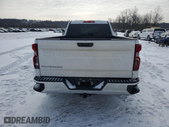 2019 Chevrolet Silverado 1500 Work Truck with VIN 3GCNWAEF1KG242916, listed as a Copart auction lot 87684875 with 96,219 mi miles and Clean Title. Bid and sale history available at DreamBid. Image 7.