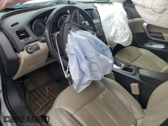2012 Buick Regal Turbo Premium 1 with VIN 2G4GS5EV3C9215498, listed as a Copart auction lot 55555485 with 159,870 mi miles and Salvage title. Bid and sale history available at DreamBid. Image 8.
