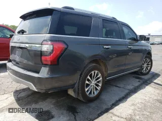 2018 Ford Expedition Limited with VIN 1FMJU2AT5JEA00427, listed as a Copart auction lot 55670205 with 121,842 mi miles and Salvage title. Bid and sale history available at DreamBid. Image 3.