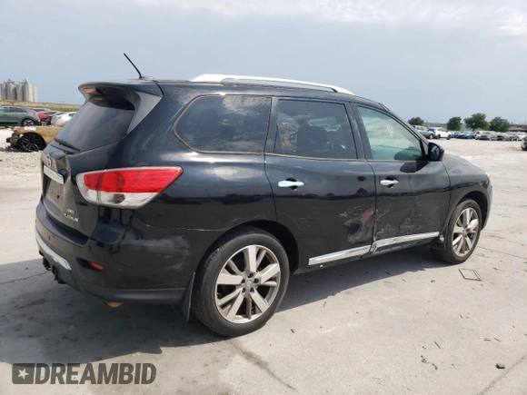 2014 Nissan Pathfinder S z VIN 5N1AR2MM2EC625908, wystawiony jako Copart lot #53003775 z przebiegiem 154 891 mil mil oraz Szkoda całkowita • Salvage title. Historia ofert i sprzedaży dostępna na DreamBid. Obrazek 3.