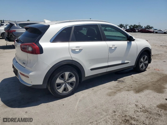 2017 Kia Niro LX with VIN KNDCB3LC0H5040348, listed as a Copart auction lot 53565485 with 30,449 mi miles and Salvage Title. Bid and sale history available at carsss.com. Image 3.