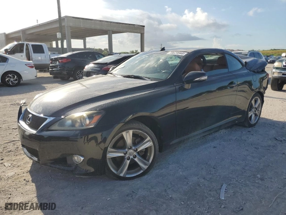 2012 Lexus IS 250C with VIN JTHFF2C28C2525672, listed as a Copart auction lot 70629944 with 82217 miles and Salvage Title. Bid and sale history available at carsss.com. Image 1.