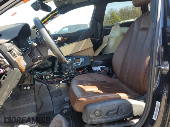 2018 Audi A4 allroad Premium Plus with VIN WA18NAF49JA123631, listed as a Copart auction lot 55131874 with 0 mi miles. Bid and sale history available at carsss.com. Image 7.