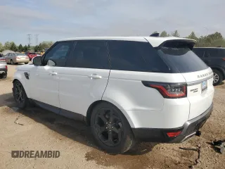 2019 Land Rover Range Rover Sport HSE with VIN SALWR2RV8KA837370, listed as a Copart auction lot 53947125 with 78,688 mi miles and Salvage title. Bid and sale history available at DreamBid. Image 2.