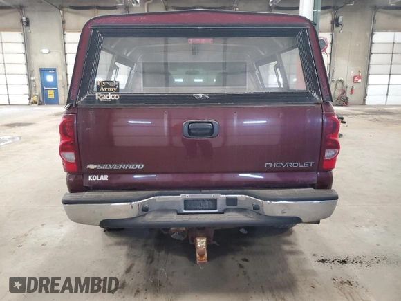 2003 Chevrolet Silverado 1500 with VIN 2GCEK19T431157736, listed as a Copart auction lot 48068615 with 130,345 mi miles and Clean Title. Bid and sale history available at carsss.com. Image 6.