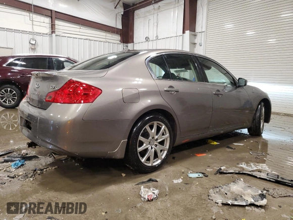 2013 Infiniti G37 x with VIN JN1CV6AR1DM354738, listed as a Copart auction lot 43964115 with 123,241 mi miles and Non Repairable. Bid and sale history available at DreamBid. Image 3.