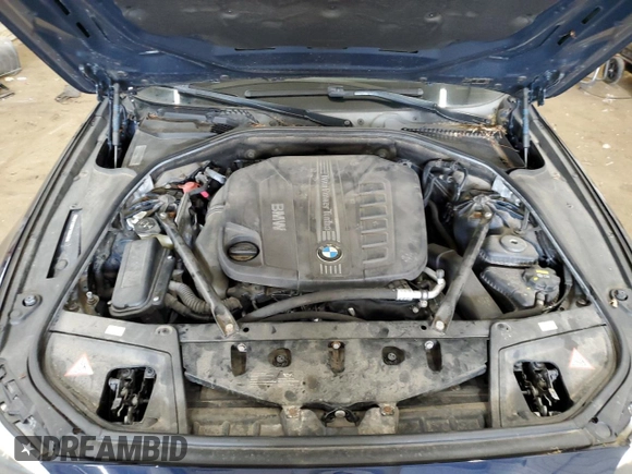 2015 BMW 5 Series 535d xDrive with VIN WBAFV3C55FD686488, listed as a Copart auction lot 56680554 with 109,023 mi miles and Salvage title. Bid and sale history available at DreamBid. Image 11.