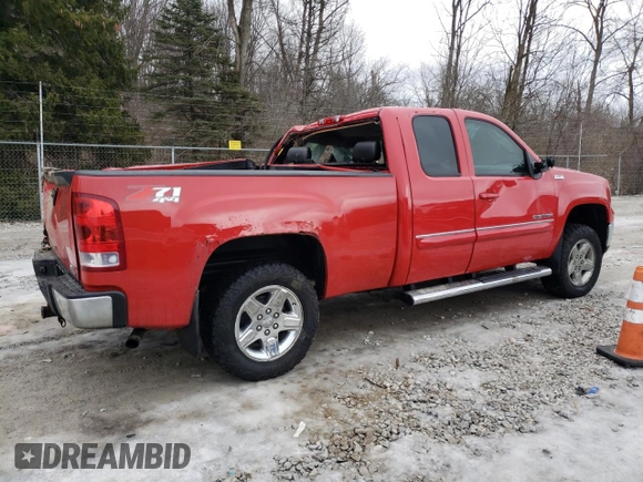 2013 GMC Sierra 1500 SLT z VIN 1GTR2WE7XDZ203277, wystawiony jako Copart lot #43795385 z przebiegiem 117 802 mil mil oraz Szkoda całkowita • Salvage title. Historia ofert i sprzedaży dostępna na DreamBid. Obrazek 3.