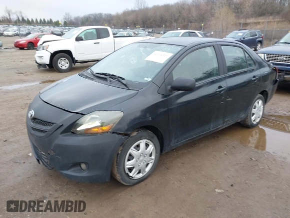2007 Toyota Yaris with VIN JTDBT923271036255, listed as a IAAI auction lot 42014320 with 236,510 mi miles. Bid and sale history available at carsss.com. Image 2.
