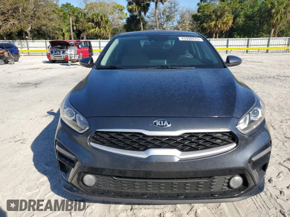 2021 Kia Forte FE with VIN 3KPF24AD1ME367676, listed as a Copart auction lot 43398475 with 46,697 mi miles and Salvage Title. Bid and sale history available at carsss.com. Image 5.