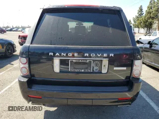 2012 Land Rover Range Rover SC Autobiography with VIN SALMP1E44CA365075, listed as a Copart auction lot 52634705 with 128,300 mi miles and Clean title. Bid and sale history available at DreamBid. Image 6.