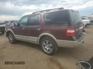2010 Ford Expedition Eddie Bauer z VIN 1FMJU1J58AEA81659, wystawiony jako Copart lot #60632225 z przebiegiem 183 686 mil mil oraz Szkoda całkowita • Salvage title. Historia ofert i sprzedaży dostępna na DreamBid. Obrazek 2.