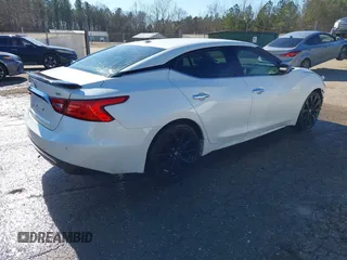 2017 Nissan Maxima SV with VIN 1N4AA6AP8HC418905, listed as a IAAI auction lot 41248444 with 95,287 mi miles and . Bid and sale history available at DreamBid. Image 4.