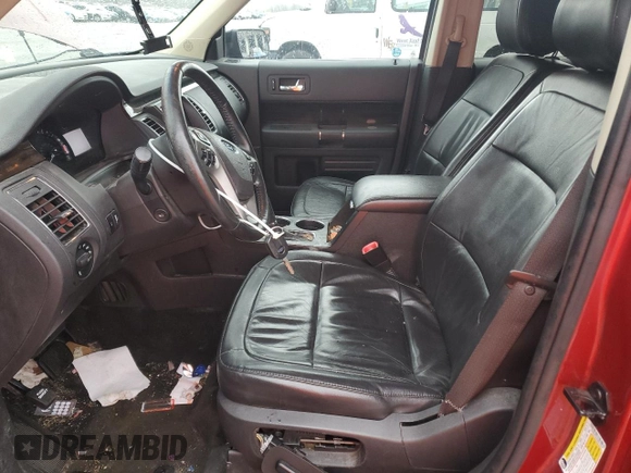 2013 Ford Flex SEL with VIN 2FMGK5C85DBD10846, listed as a Copart auction lot 51820705 with 166,433 mi miles and Salvage Title. Bid and sale history available at carsss.com. Image 7.
