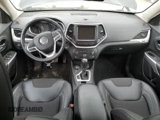 2018 Jeep Cherokee Latitude Plus with VIN 1C4PJMLX6JD515882, listed as a Copart auction lot 46946445 with 106,113 mi miles and Salvage Title. Bid and sale history available at DreamBid. Image 8.