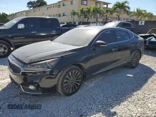 2017 Kia Cadenza Premium with VIN KNALB4J12H5036323, listed as a Copart auction lot 48322095 with 123,648 mi miles and Clean Title. Bid and sale history available at carsss.com. Image 1.