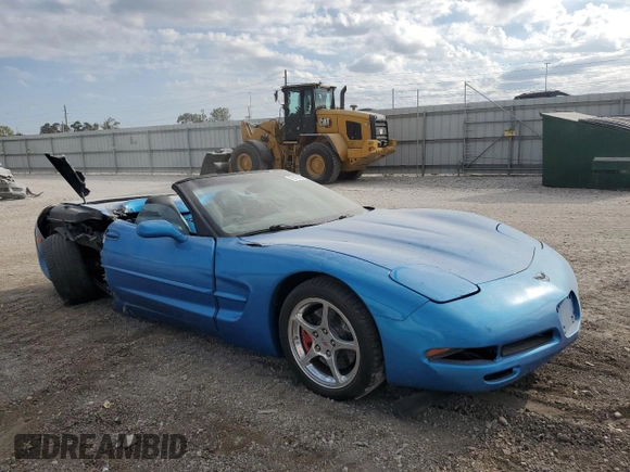 2000 Chevrolet Corvette with VIN 1G1YY32G0Y5116605, listed as a Copart auction lot 72170424 with 53,877 mi miles and Salvage Title. Bid and sale history available at carsss.com. Image 4.