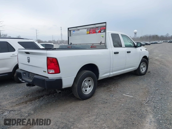 2019 Ram 1500 Classic Tradesman with VIN 1C6RR6FG1KS540606, listed as a IAAI auction lot 41609259 with 121,388 mi miles. Bid and sale history available at carsss.com. Image 4.