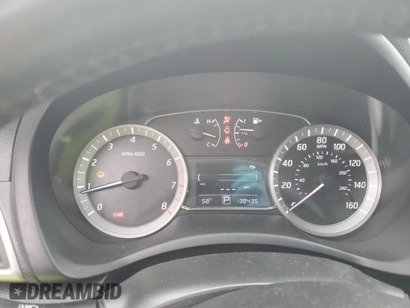 2013 Nissan Sentra SR with VIN 3N1AB7AP2DL711164, listed as a Copart auction lot 52786785 with 138,435 mi miles and Salvage Title. Bid and sale history available at DreamBid. Image 9.