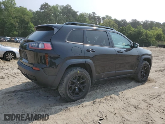 2022 Jeep Cherokee X with VIN 1C4PJMCX1ND526231, listed as a Copart auction lot 57551585 with 77,157 mi miles and Salvage title. Bid and sale history available at DreamBid. Image 3.