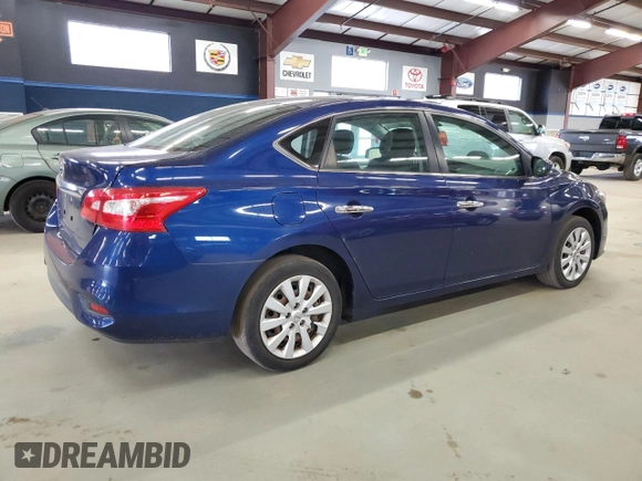 2019 Nissan Sentra S z VIN 3N1AB7AP8KY241366, wystawiony jako Copart lot #53516975 z przebiegiem 55 029 mil mil oraz Szkoda całkowita • Salvage title. Historia ofert i sprzedaży dostępna na DreamBid. Obrazek 3.