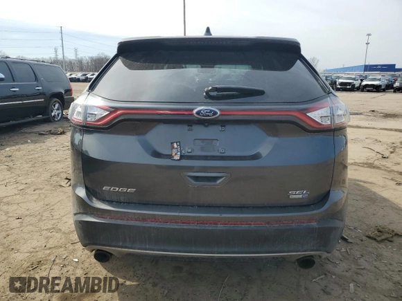 2018 Ford Edge SEL with VIN 2FMPK4J96JBB38280, listed as a Copart auction lot 48465565 with 154,701 mi miles and Clean Title. Bid and sale history available at carsss.com. Image 6.