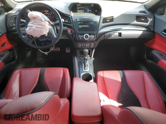 2019 Acura ILX Premium with VIN 19UDE2F88KA006980, listed as a Copart auction lot 57601465 with 60,271 mi miles and Salvage title. Bid and sale history available at DreamBid. Image 8.