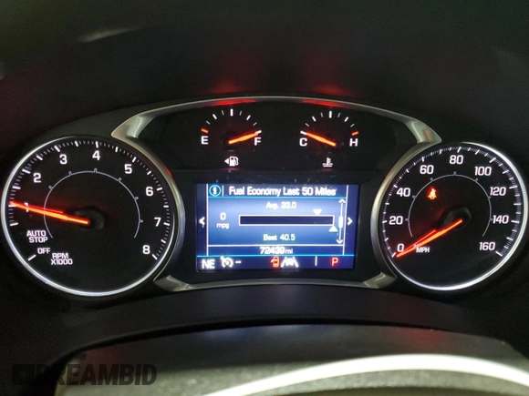 2022 GMC Terrain SLE with VIN 3GKALTEV9NL177517, listed as a Copart auction lot 61730115 with 72,439 mi miles and Clean title. Bid and sale history available at DreamBid. Image 9.