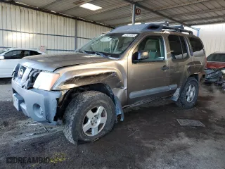 2005 Nissan Xterra S with VIN 5N1AN08W05C611341, listed as a Copart auction lot 43025235 with 159,266 mi miles and Salvage Title. Bid and sale history available at carsss.com. Image 1.
