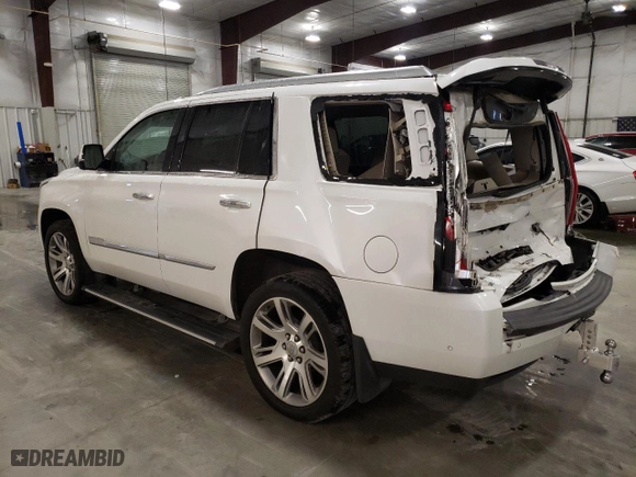 2017 Cadillac Escalade Premium Luxury with VIN 1GYS4CKJ9HR232084, listed as a Copart auction lot 78796354 with 102,708 mi miles and Salvage Title. Bid and sale history available at carsss.com. Image 2.