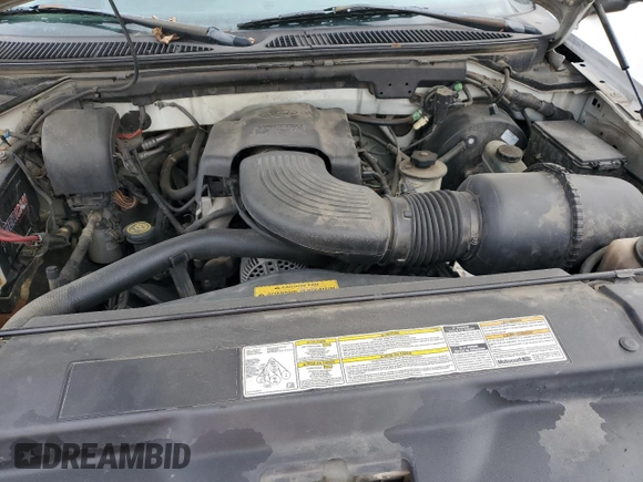 1999 Ford F-150 with VIN 1FTRF17W1XNA20017, listed as a Copart auction lot 84550234 with Not provided miles and Salvage title. Bid and sale history available at DreamBid. Image 12.