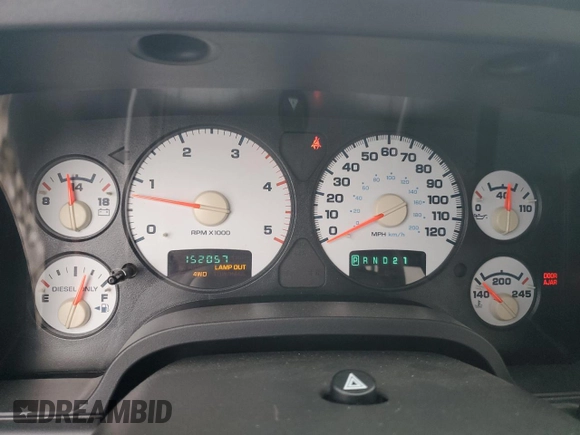 2005 Dodge 2500 SLT z VIN 3D7KS28C35G732726, wystawiony jako Copart lot #86070894 z przebiegiem 152 057 mil mil oraz Szkoda całkowita • Salvage title. Historia ofert i sprzedaży dostępna na DreamBid. Obrazek 9.