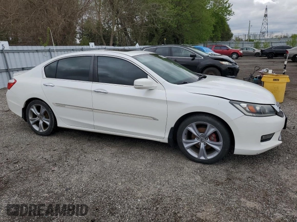 2015 Honda Accord Sport with VIN 1HGCR2F53FA805819, listed as a Copart auction lot 55057015 with 181,768 mi miles and Clean Title. Bid and sale history available at DreamBid. Image 4.