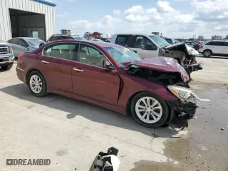 2012 Hyundai Genesis 3.8L with VIN KMHGC4DD6CU191703, listed as a Copart auction lot 49136525 with 0 mi miles and Salvage Title. Bid and sale history available at carsss.com. Image 4.