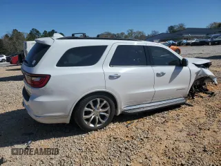 2017 Dodge Durango Citadel Anodized Platinum with VIN 1C4RDHEG6HC680609, listed as a Copart auction lot 49620065 with 111,365 mi miles and Salvage Title. Bid and sale history available at carsss.com. Image 3.