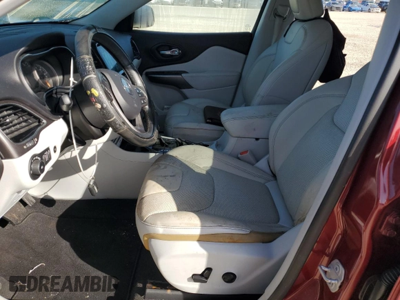 2019 Jeep Cherokee Limited with VIN 1C4PJLDN5KD325726, listed as a Copart auction lot 77030804 with Not Provided miles and Non Repairable. Bid and sale history available at DreamBid. Image 7.
