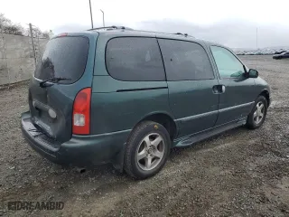 2001 Nissan Quest GXE with VIN 4N2ZN15TX1D830512, listed as a Copart auction lot 48335215 with 199,878 mi miles and Salvage Title. Bid and sale history available at carsss.com. Image 3.