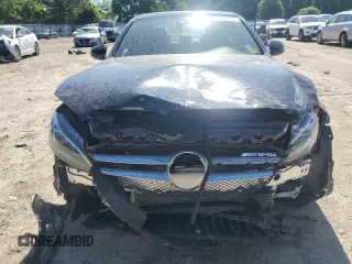 2016 Mercedes-Benz C 300 Luxury with VIN WDDWF4KB8GR167040, listed as a Copart auction lot 58181125 with 42,429 mi miles and Salvage title. Bid and sale history available at DreamBid. Image 5.