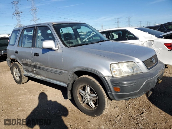 1998 Honda CR-V LX with VIN JHLRD1842WC039000, listed as a Copart auction lot 75692484 with 270,739 mi miles and Salvage Title. Bid and sale history available at carsss.com. Image 4.