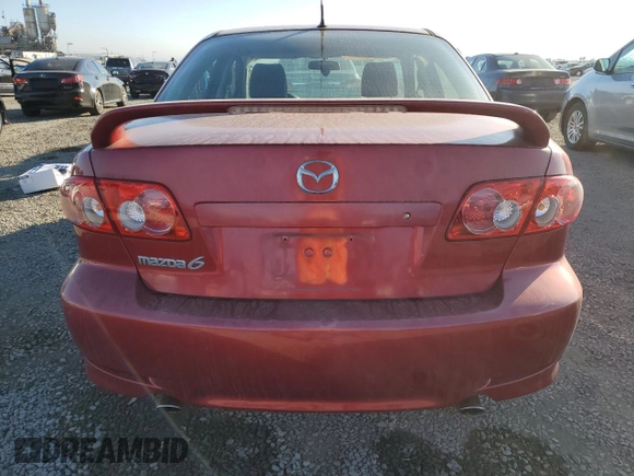2005 Mazda 6 Sport S with VIN 1YVHP80D755M17362, listed as a Copart auction lot 86818954 with 87,962 mi miles and Clean Title. Bid and sale history available at DreamBid. Image 6.