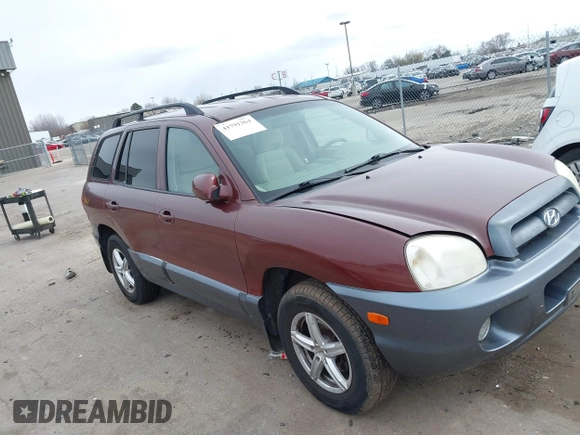 2005 Hyundai Santa Fe GLS with VIN KM8SC73E45U898713, listed as a IAAI auction lot 41791364 with 169,276 mi miles. Bid and sale history available at carsss.com. Image 1.