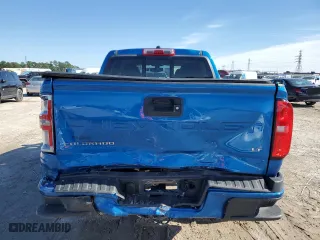 2022 Chevrolet Colorado 2WD LT with VIN 1GCGSCEA1N1297471, listed as a Copart auction lot 87853335 with 59,553 mi miles and Salvage Title. Bid and sale history available at carsss.com. Image 6.