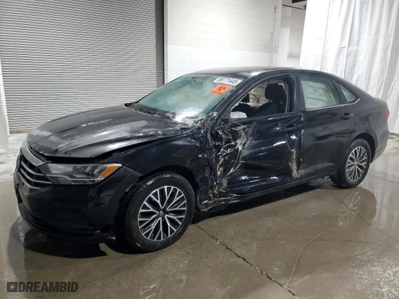 2021 Volkswagen Jetta S with VIN 3VWN57BU9MM102560, listed as a Copart auction lot 88771445 with 0 mi miles and Salvage Title. Bid and sale history available at carsss.com. Image 1.