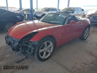 2008 Pontiac Solstice with VIN 1G2MC35B48Y131700, listed as a Copart auction lot 50033395 with 4,783 mi miles and Salvage Title. Bid and sale history available at carsss.com. Image 1.