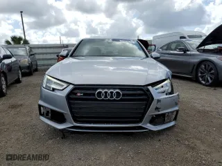 2018 Audi S4 Premium Plus with VIN WAUB4AF42JA147104, listed as a Copart auction lot 48864743 with 42,937 mi miles. Bid and sale history available at carsss.com. Image 5.