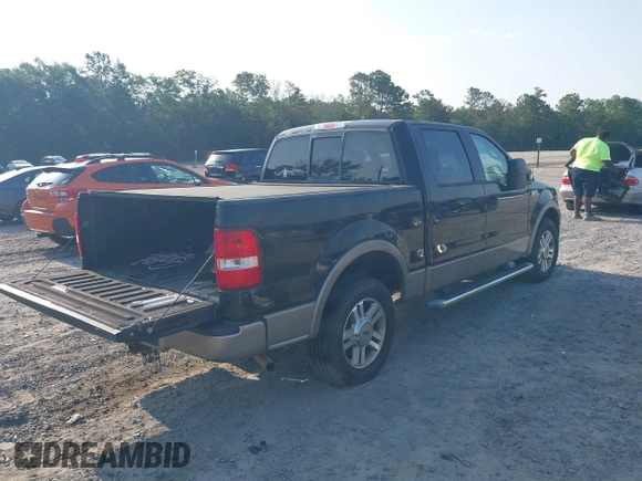 2005 Ford F-150 XLT with VIN 1FTPW12575KD47090, listed as a IAAI auction lot 42469356 with 168,159 mi miles and . Bid and sale history available at DreamBid. Image 4.